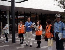 北播磨総合医療センターで交通安全啓蒙活動を実施