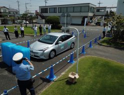 シルバードライバースクールでのサポートカー体験